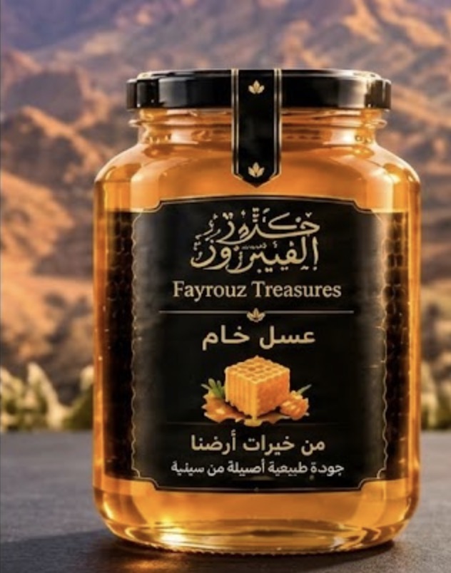 عسل خام - كنوز الفيروز